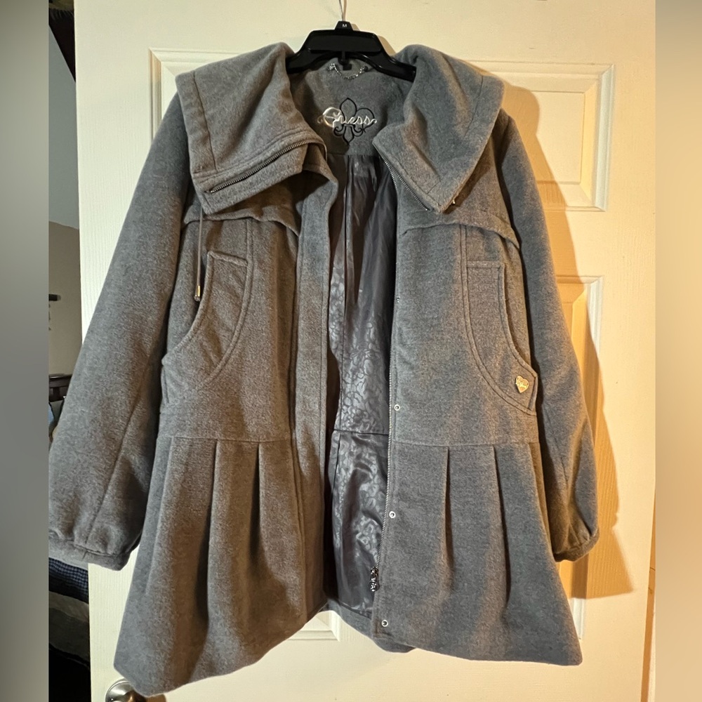 Guess Gray Juniors Coat